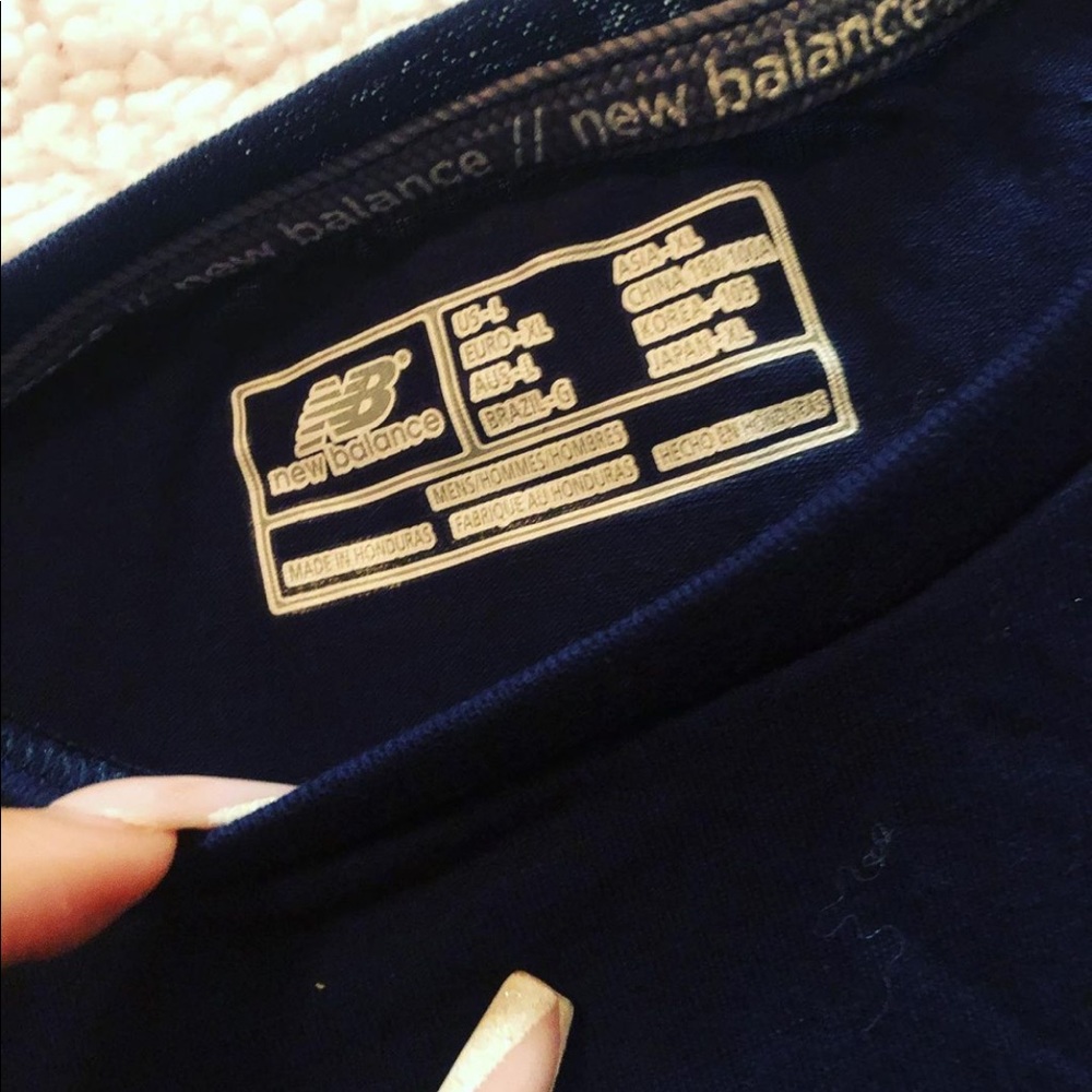 Navy New Balance - Picture 2 of 3